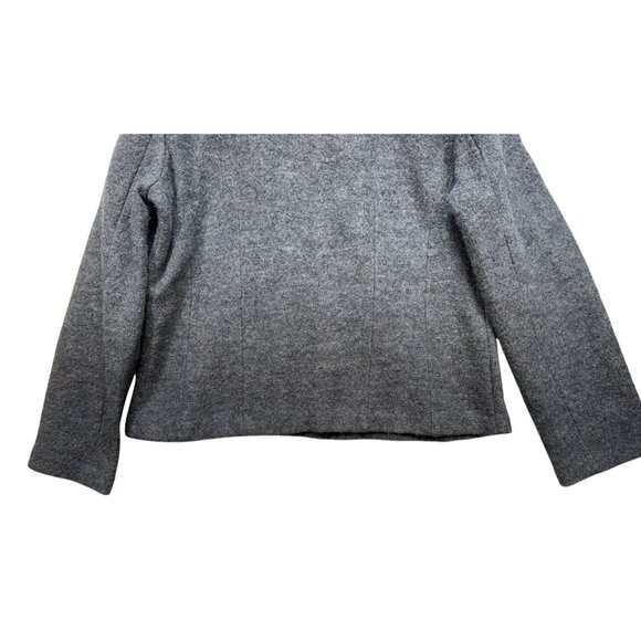 Sarah Ladies Wool Zip-Up Jacket XL Gray Classic - Picture 12 of 12